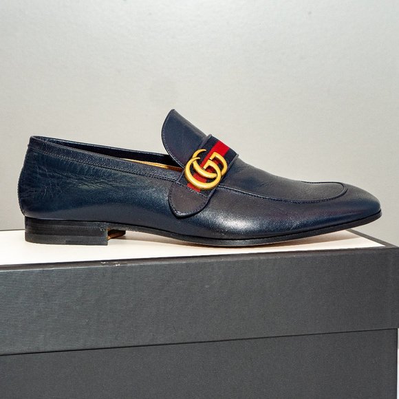 Gucci Gucci Webbing Trimmed Loafers - Picture 2 of 2